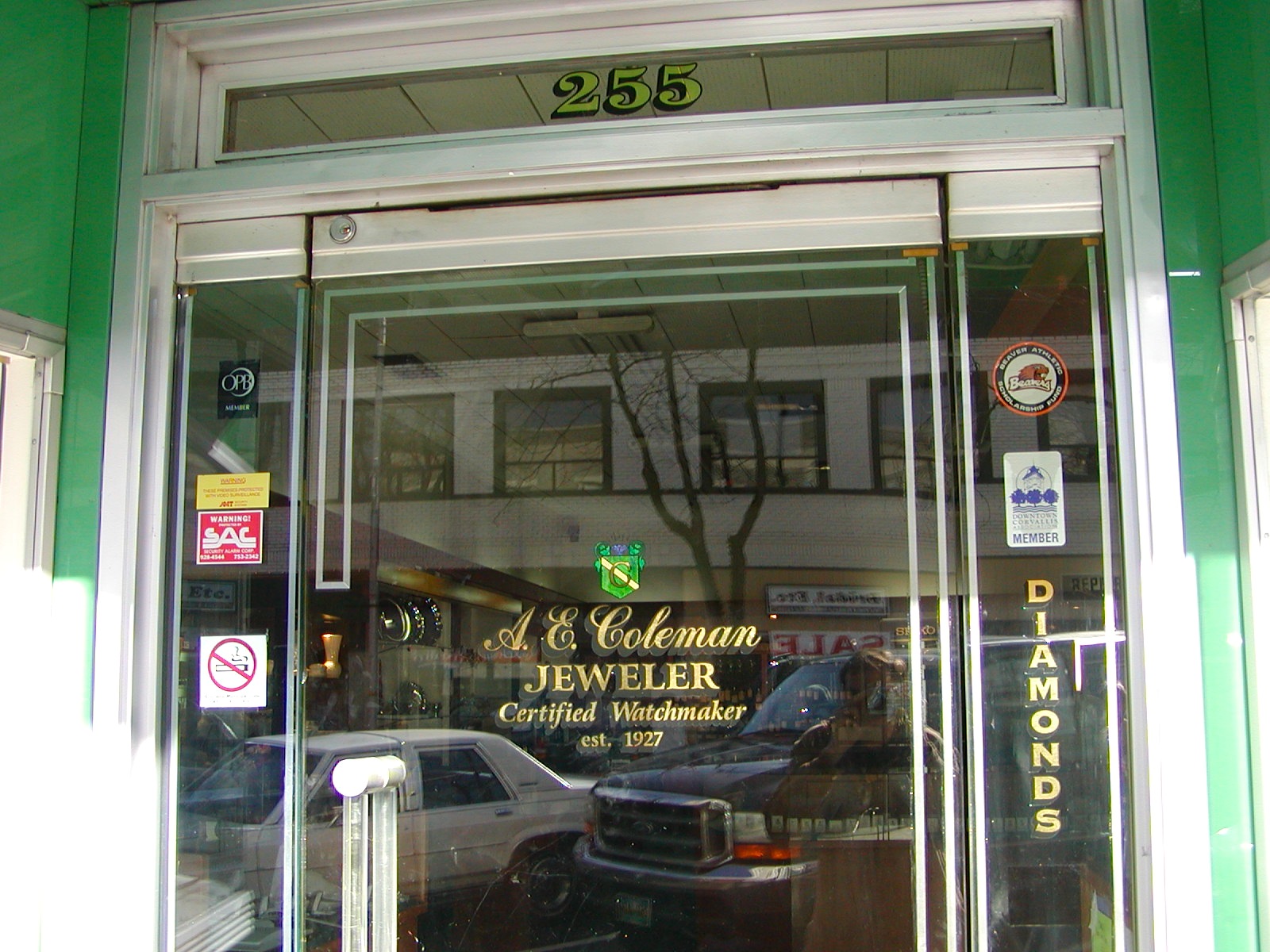 Coleman Jewelers Brad Johnson Signs