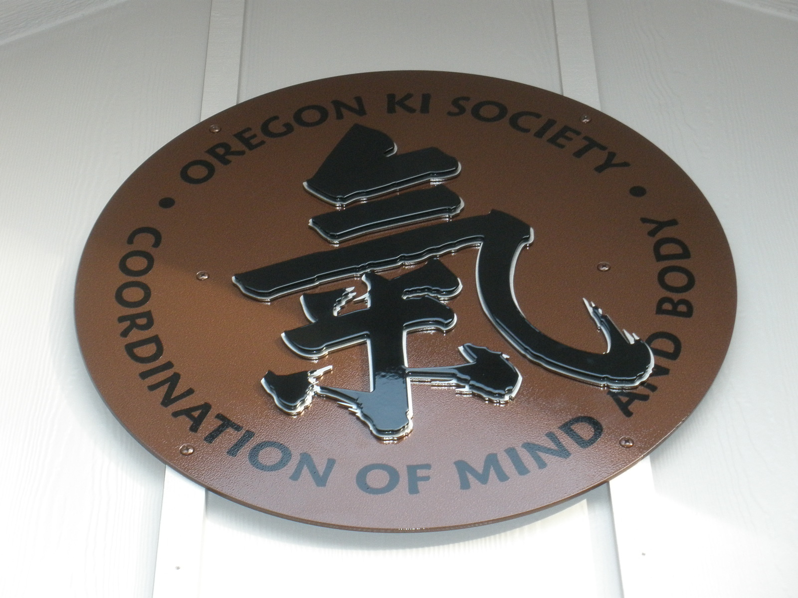 Oregon Ki Society Brad Johnson Signs